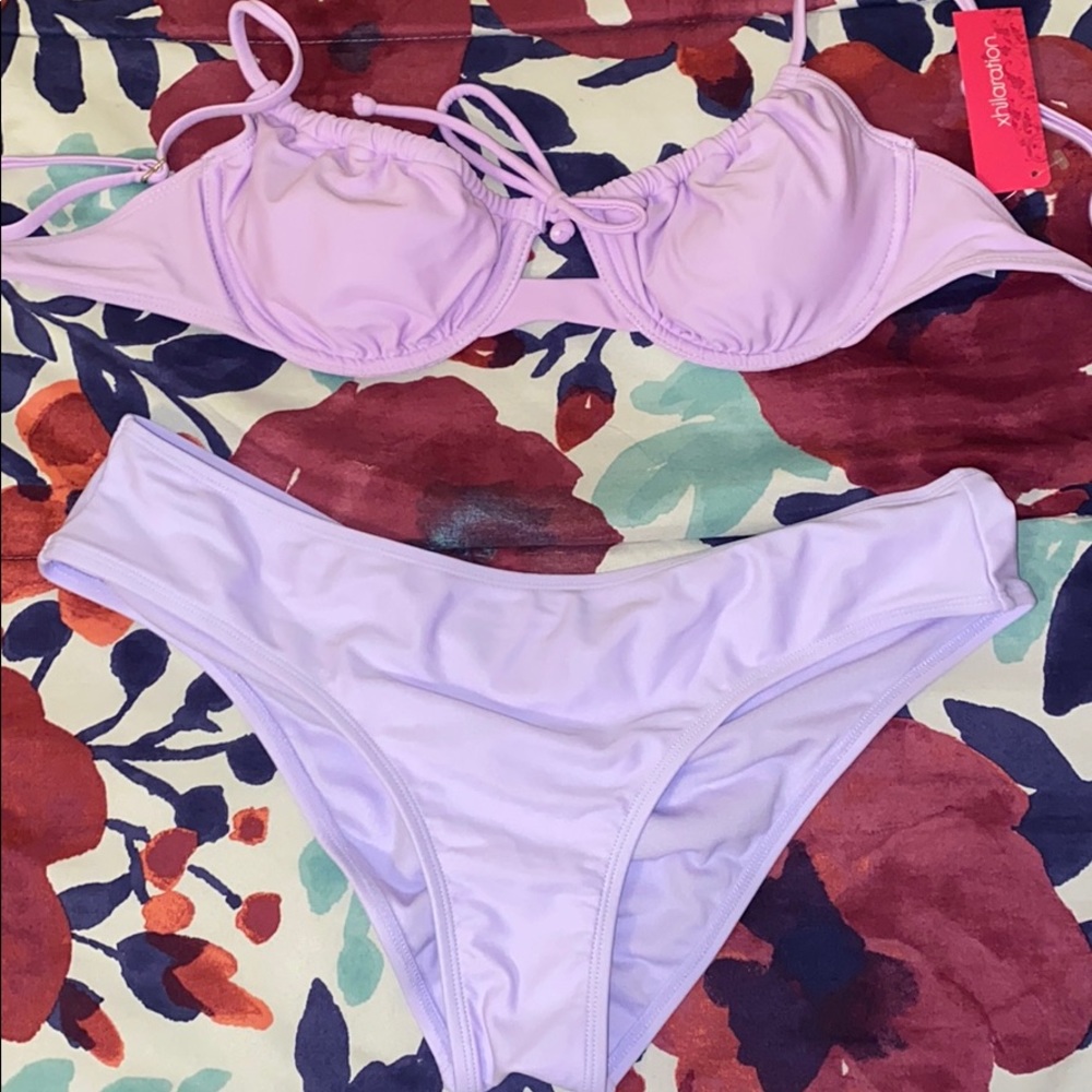 Purple bikini
